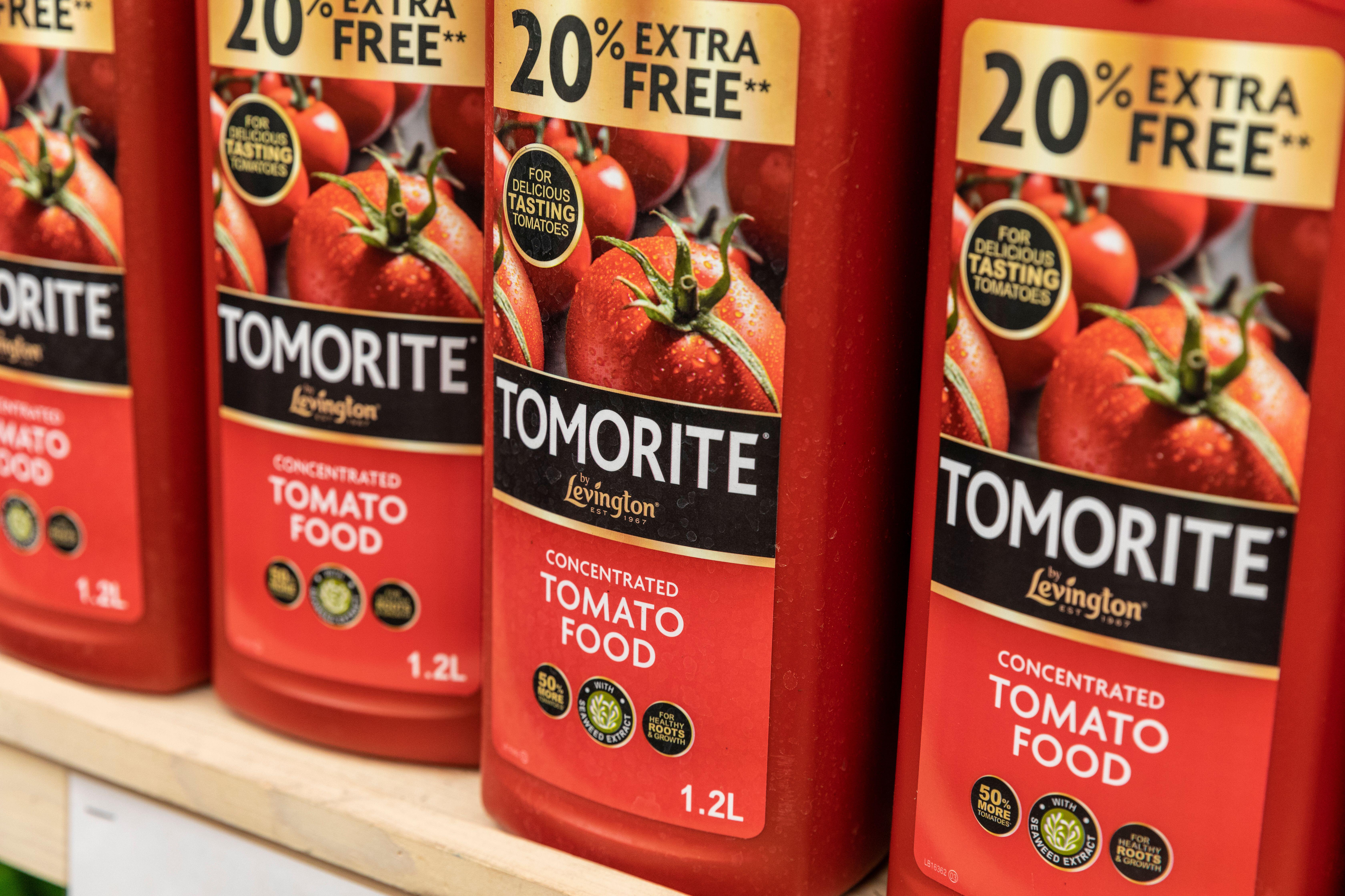Cartons of tomato food (Alamy/PA)
