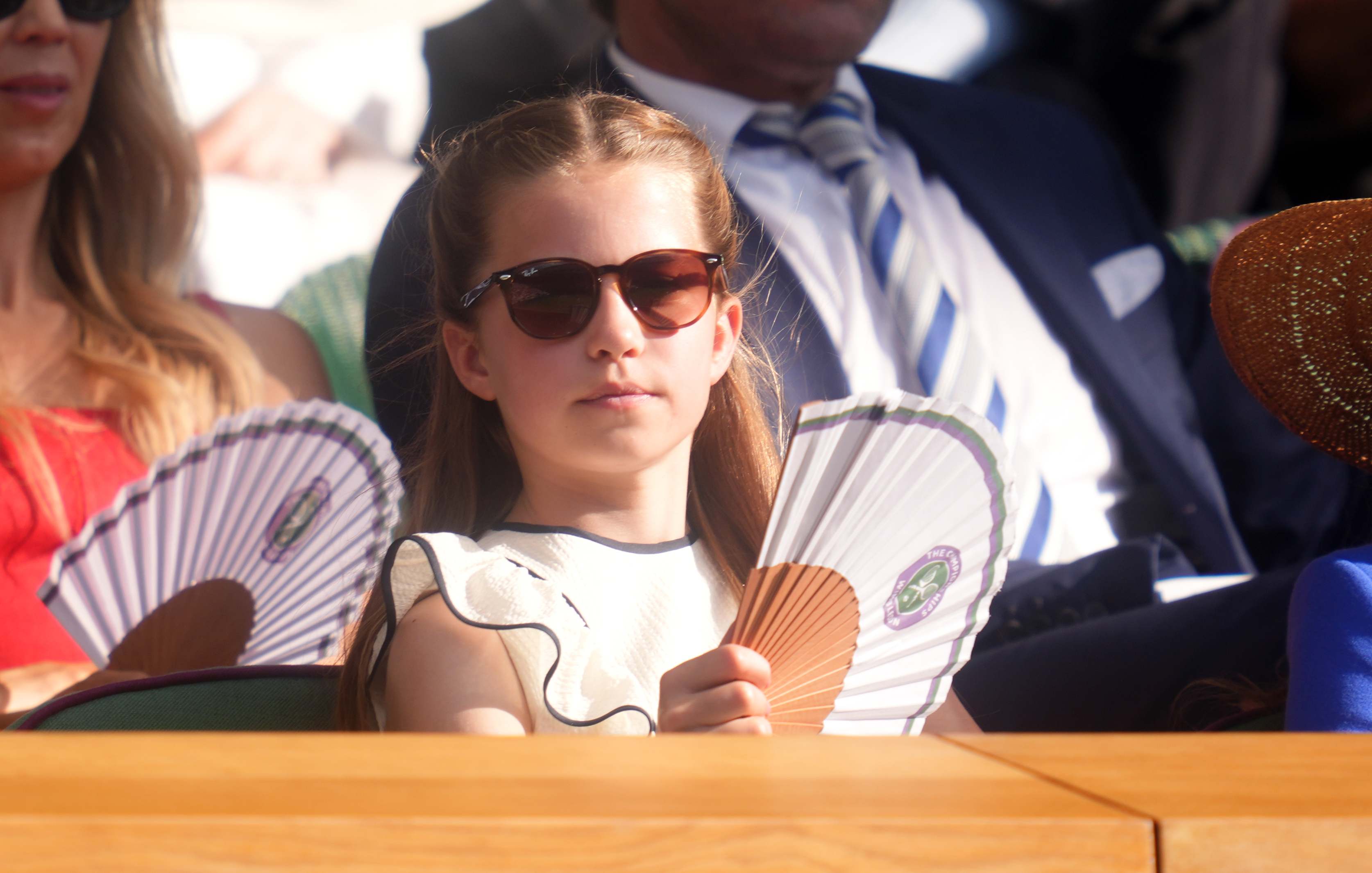 Princesa Charlotte em Wimbledon em 2025