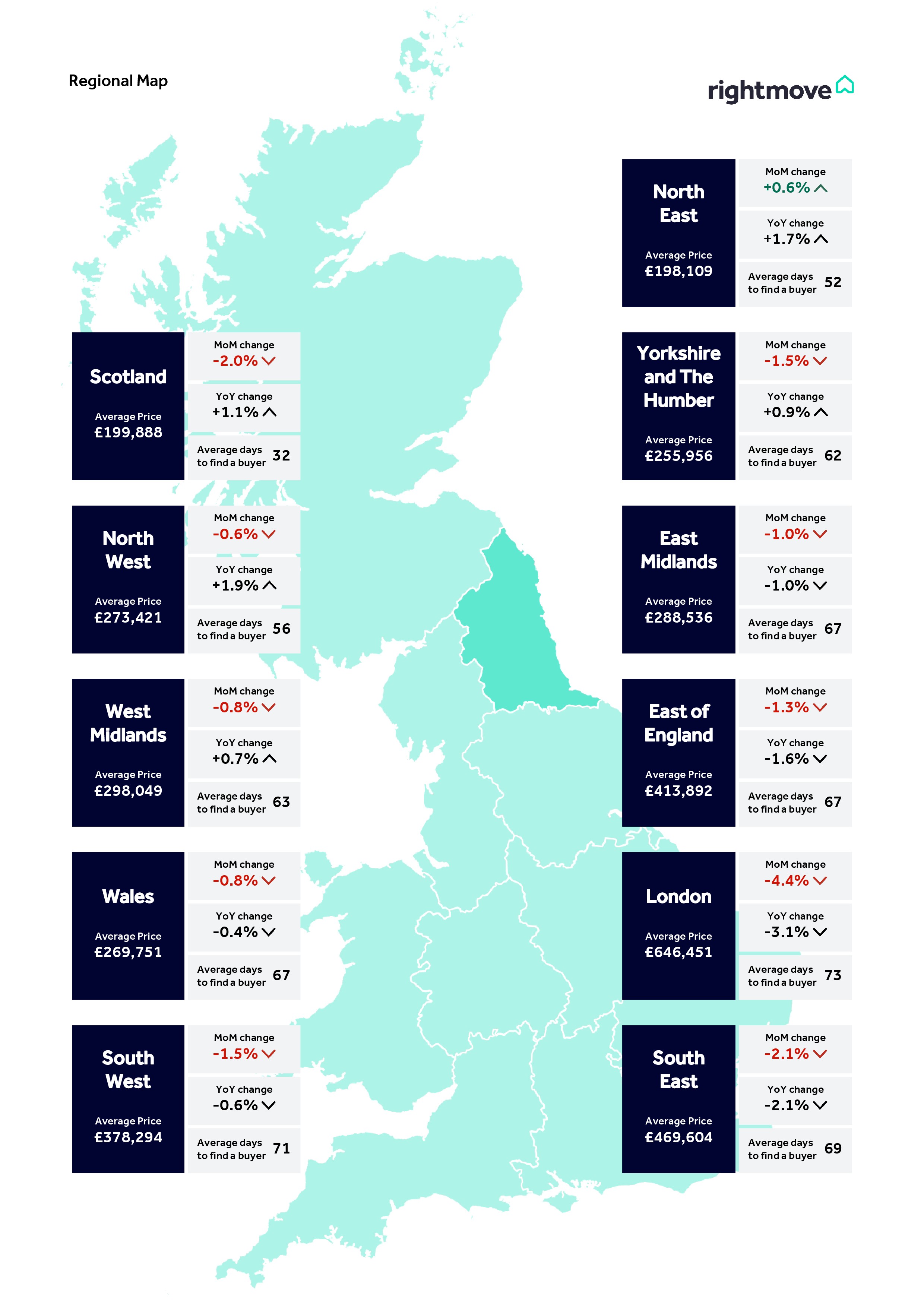 Rightmove map