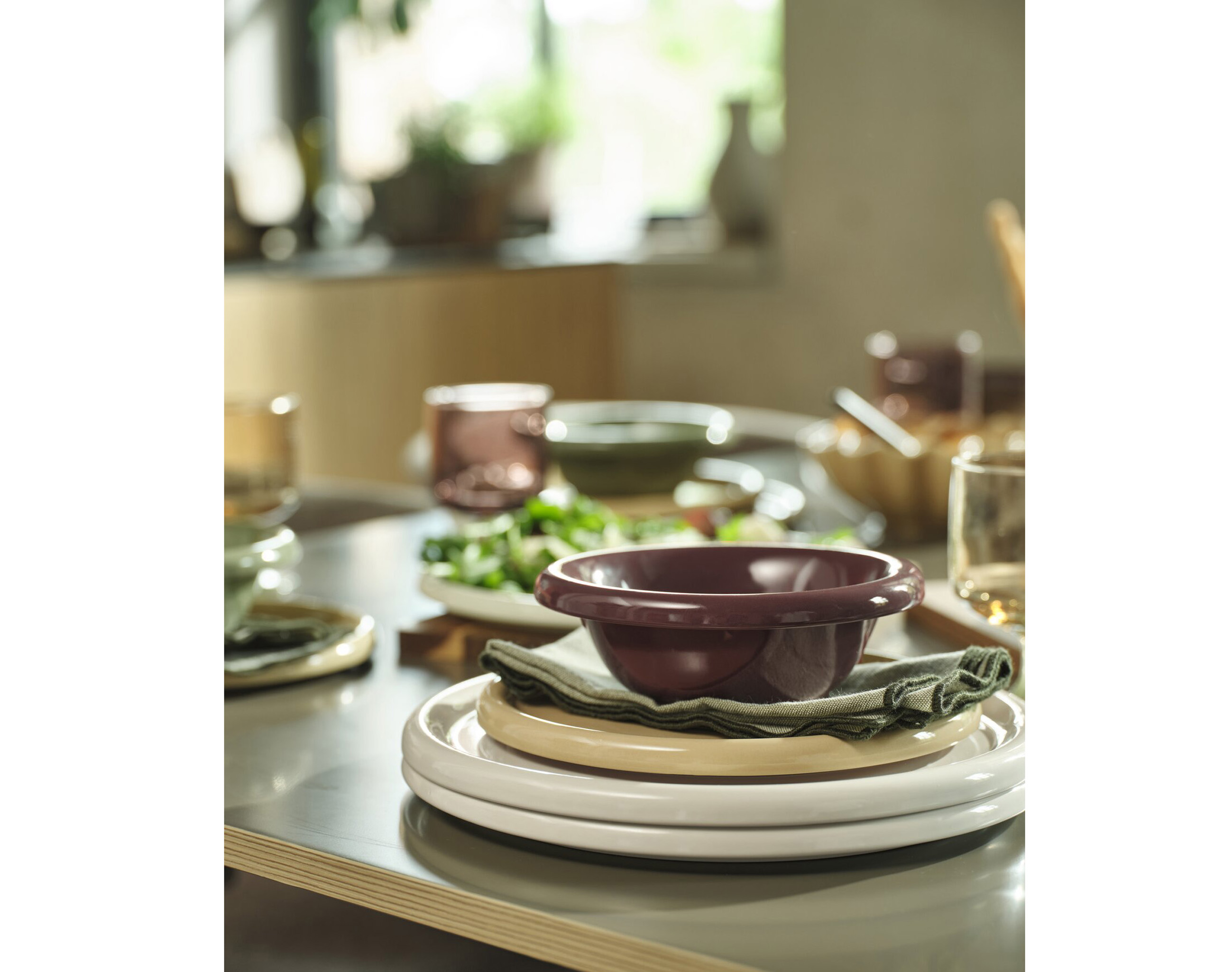 Malik Bowl in Dusty Grape, JYSK