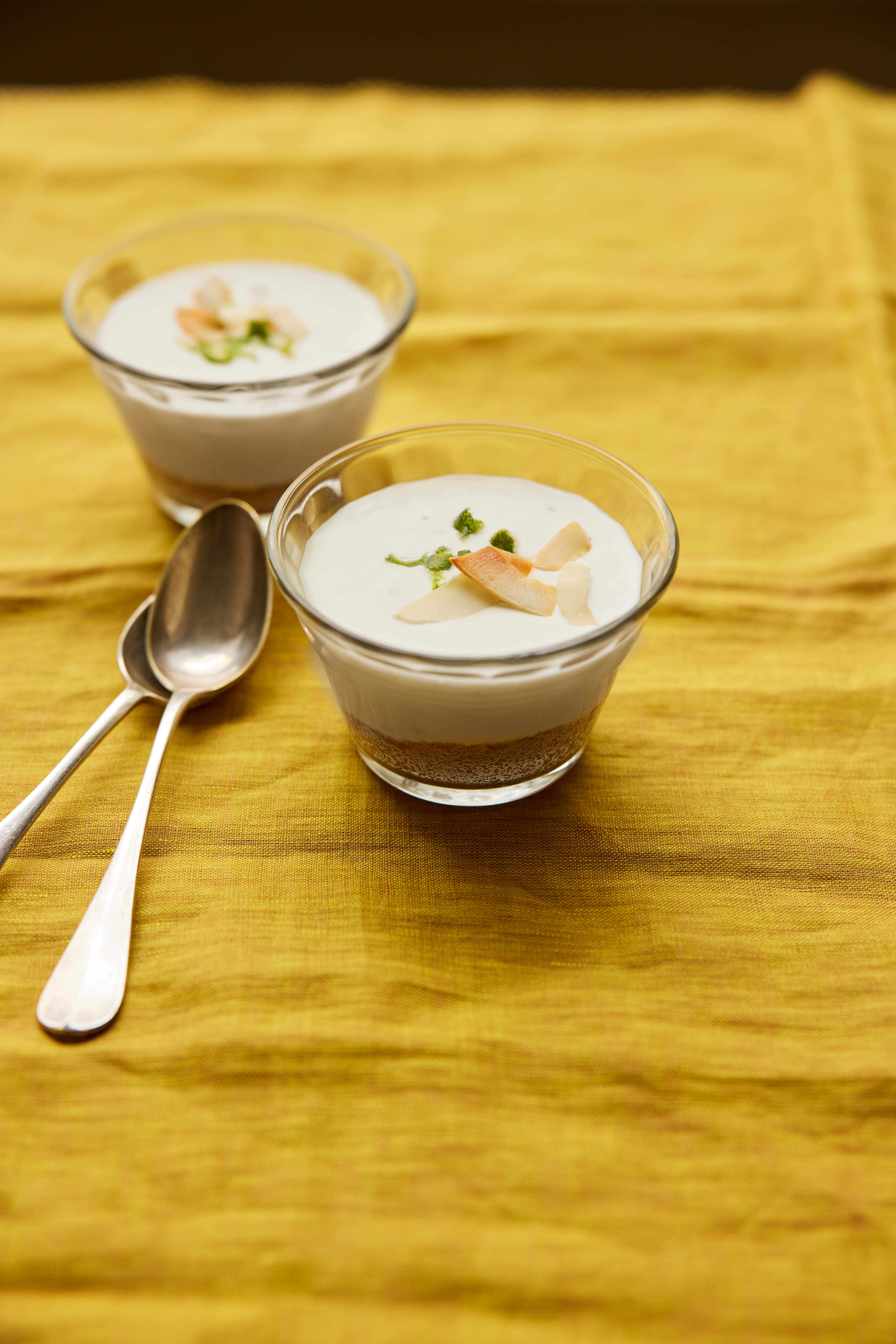 The Lime Cheesecake Pots