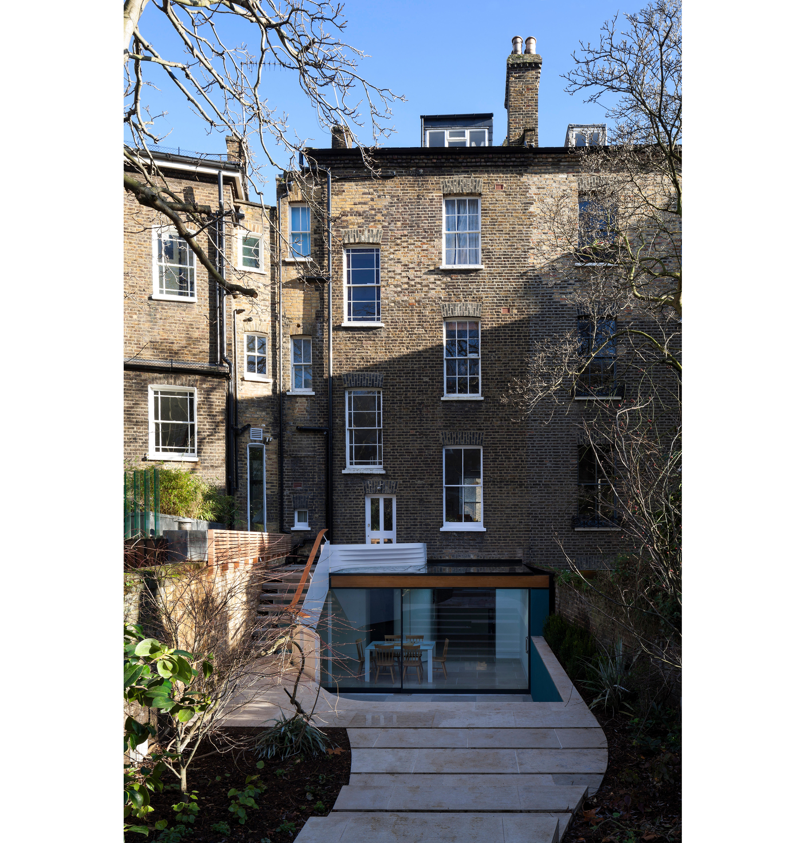 A rear window view and how a new extension will impact your neighbours needs careful consideration with a planning application