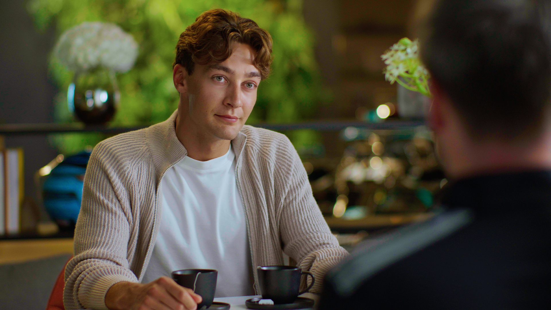 Formula One driver George Russell in the new film