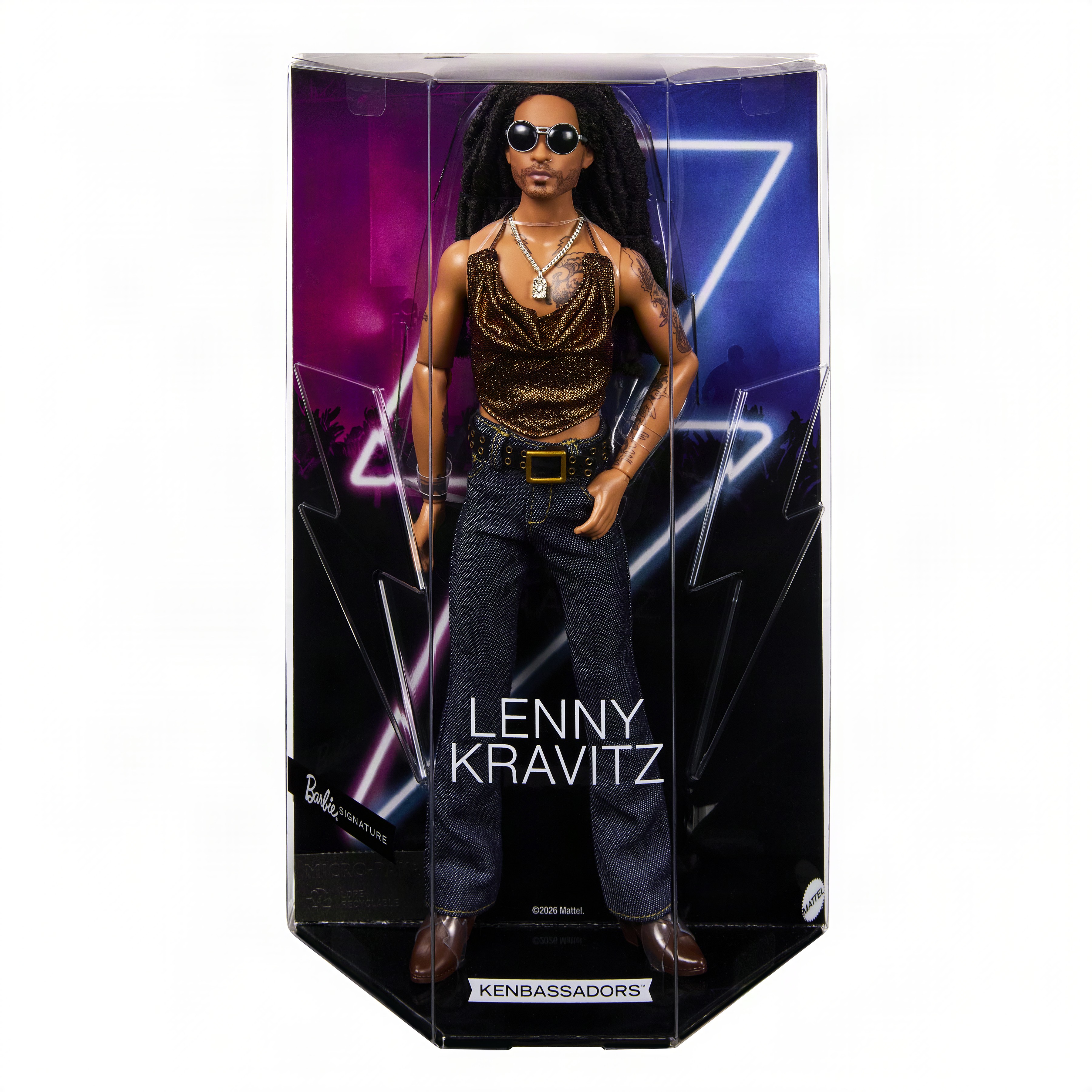 Lenny Kravitz doll 