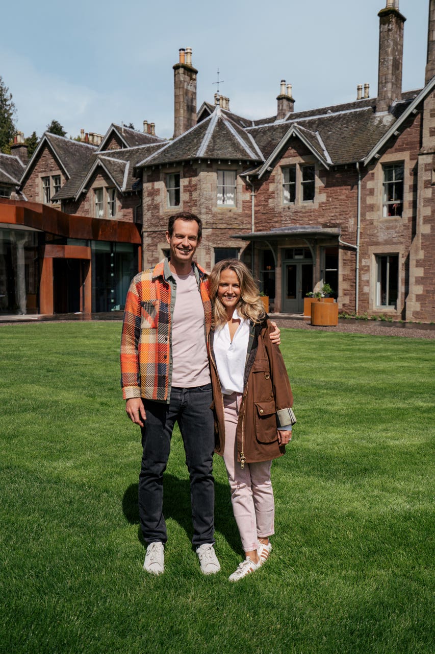 Shuttle Rtuns Kim and Andy Murray star in ‘ambitious’ Scottish hotel renovation ...