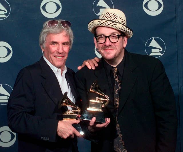 Burt Bacharach with Elvis Costello