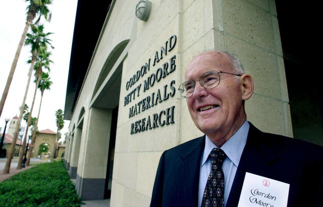 Gordon Moore has died at the age of 94 