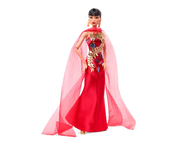 A Barbie doll in the image of Anna May Wong