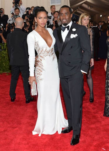 Cassie Ventura and Sean Combs 