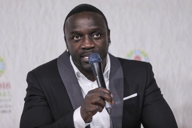 Rapper Akon 
