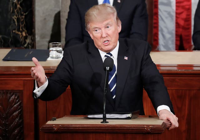 Trump Speech Not SOTU