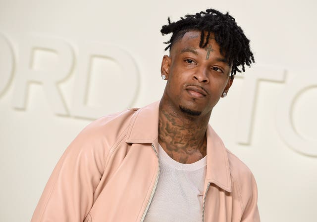 Rapper 21 Savage 