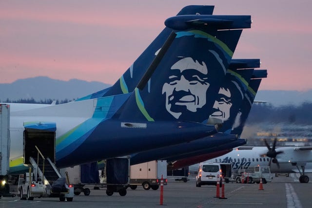 Mga eroplano ng Alaska Airlines