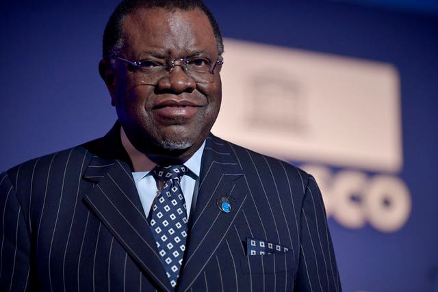 Namibia President Dead