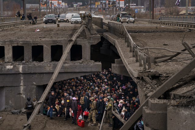 Russia Ukraine War One Year Photo Gallery