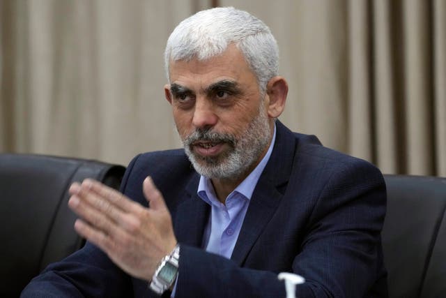 New Hamas chief Yahya Sinwar 