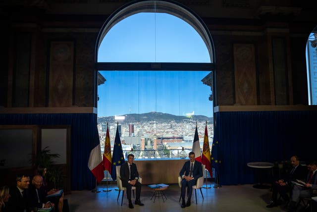 A summit between the Spanish and French governments, led by their executive leaders, Prime Minister Pedro Sanchez and President Emmanuel Macron, is being held in the capital of Catalonia to strengthen relations between the European neighbours by signing a friendship treaty