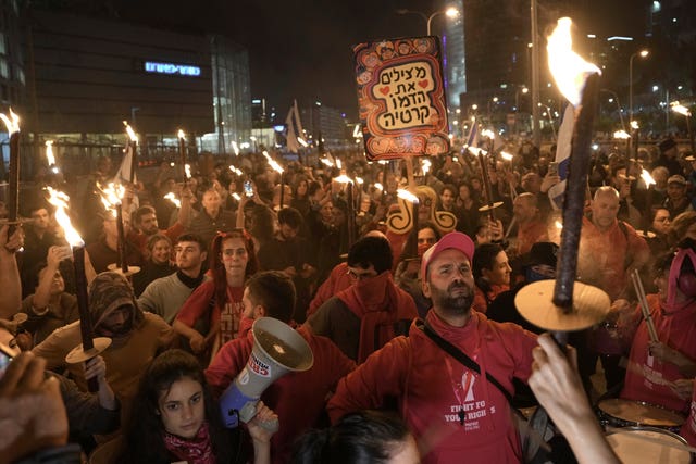 Tel Aviv protest