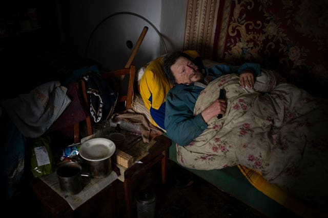 Cancer patient in Ukraine