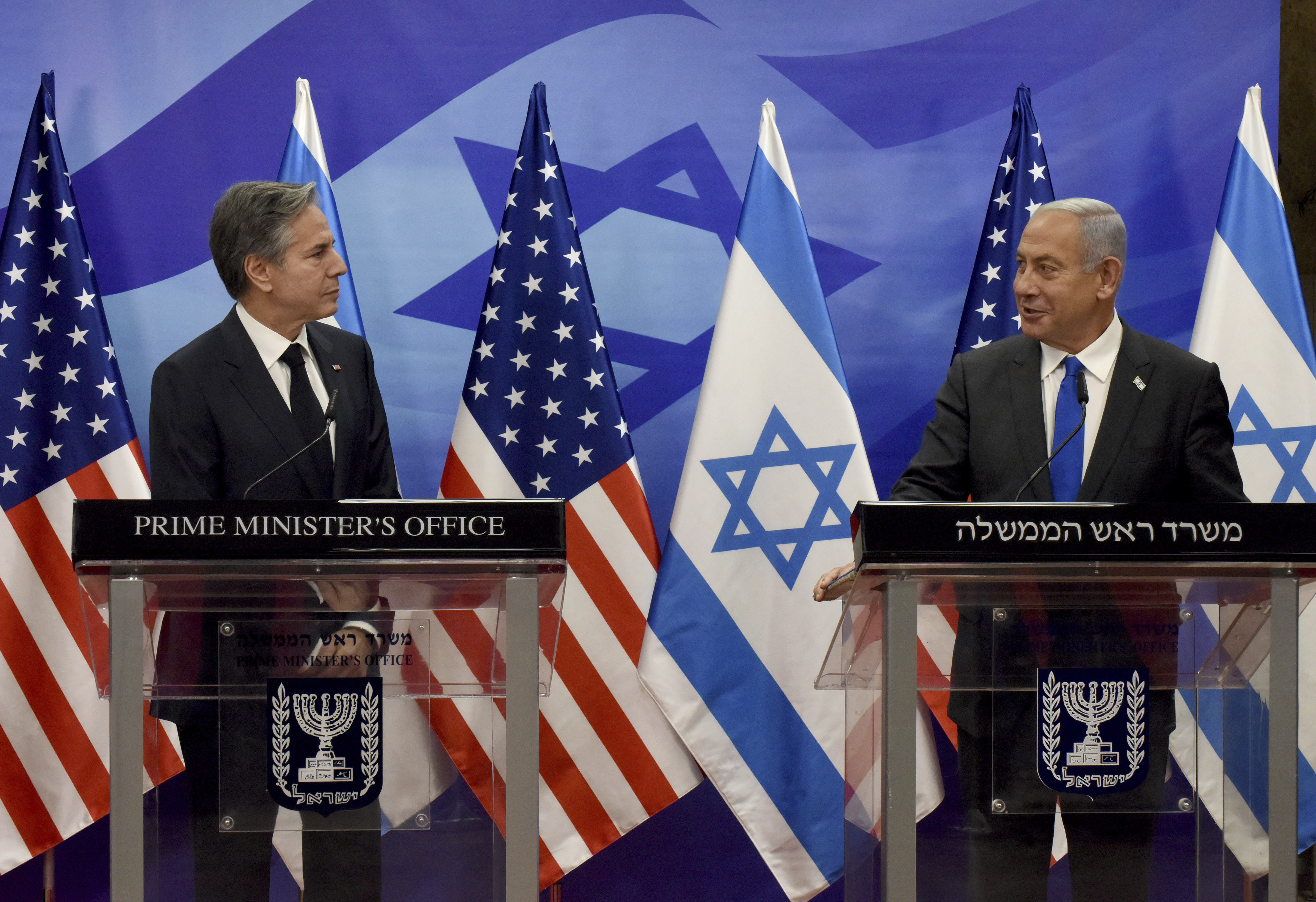 US Secretary Of State Blinken Urges Israel-Palestinian Calm As Violence ...