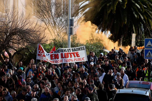 France Pension Protests