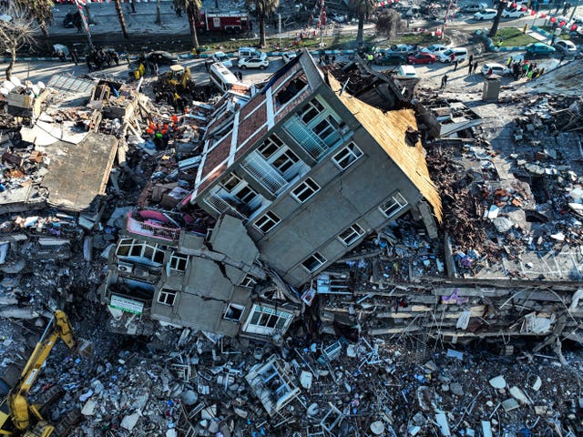 The devastation in southern Turkey