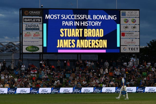 Stuart Broad and James Anderson went clear of Glenn McGrath and Shane Warne's record