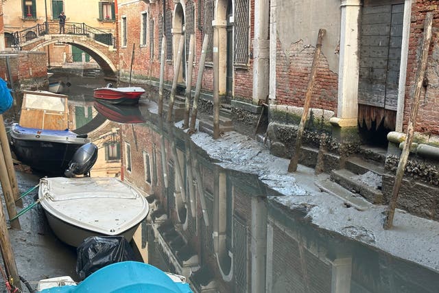 Italy Venice Dried Canals