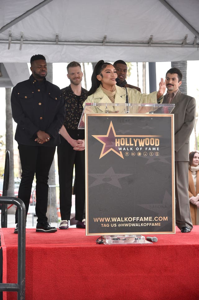 Pentatonix Earns Star on Hollywood Walk of Fame
