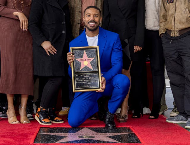 Michael B. Jordan Honored With a Star on the Hollywood Walk of Fame