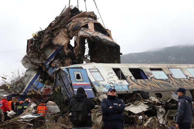 Greece Train Collision