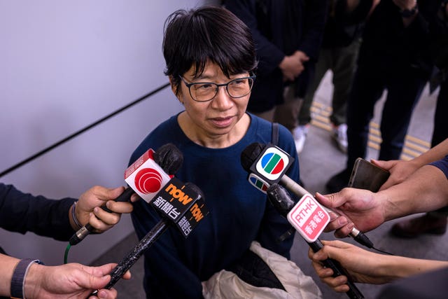 Hong Kong Activist Sentencing