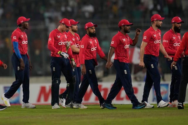 England slumped to defeat in Dhaka (Aijaz Rahi/AP)