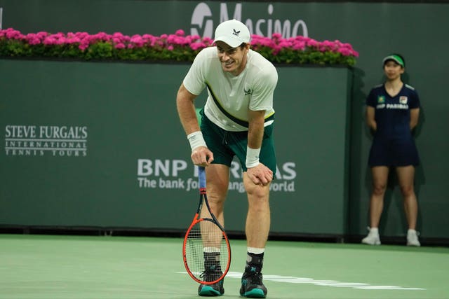 Andy Murray struggled with fatigue