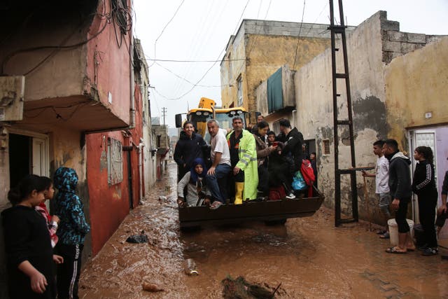 Flood rescue effort