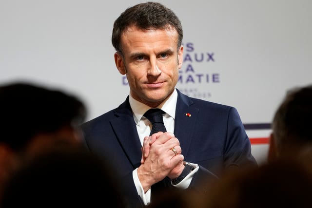 President Emmanuel Macron