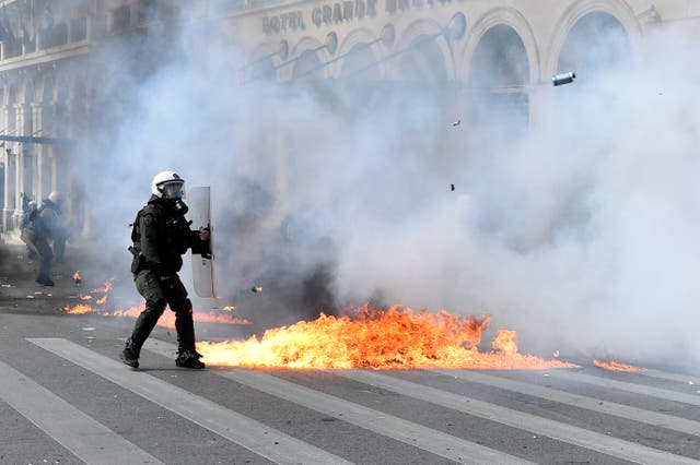 Greece General Strike