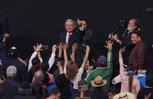 Mexican President Andres Manuel Lopez Obrador 