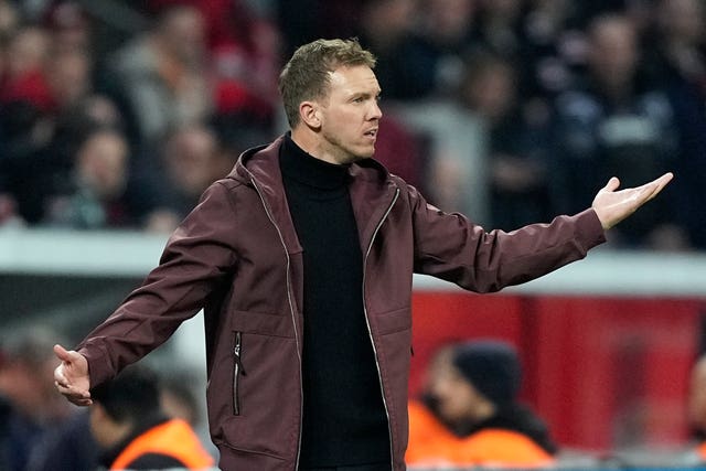 Julian Nagelsmann is in the running for the Chelsea job after he was sacked by Bayern Munich.