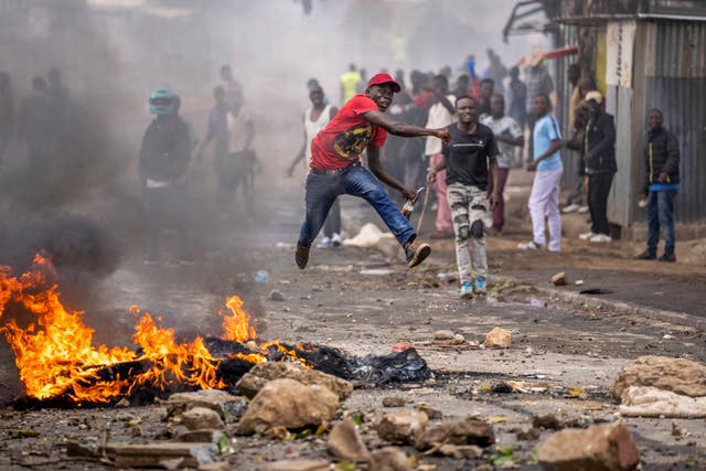 Riot in Nairobi