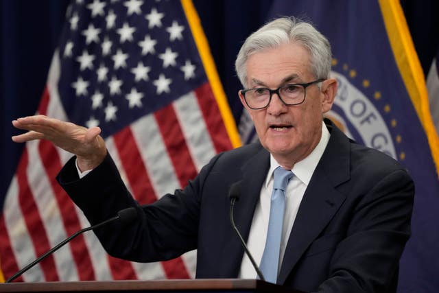Federal Reserve Board chair Jerome Powell 