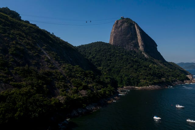 Brazil Sugar Loaf Mountain Protest