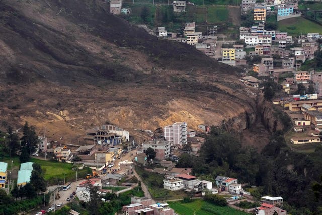 Ecuador Landslide
