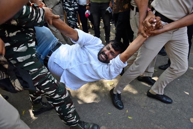 India protests