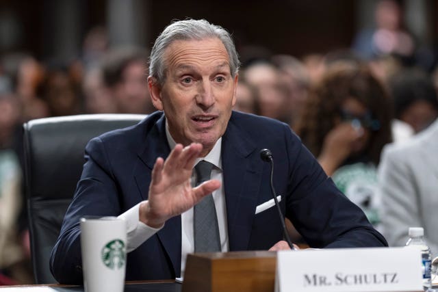 Starbucks founder and former CEO Howard Schultz