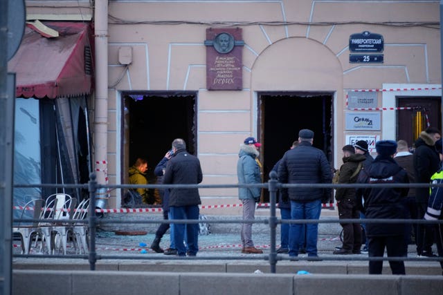 Russia Cafe Explosion scene