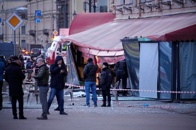 Russia Cafe Explosion