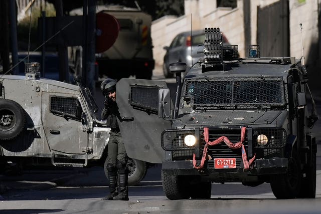 Israeli armoured vehicle
