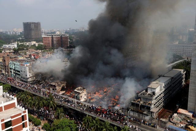 Bangladesh Market Fire