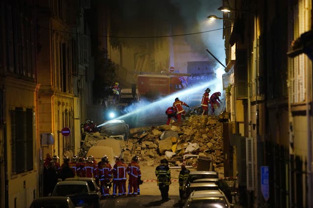 France Marseille Building Collapse
